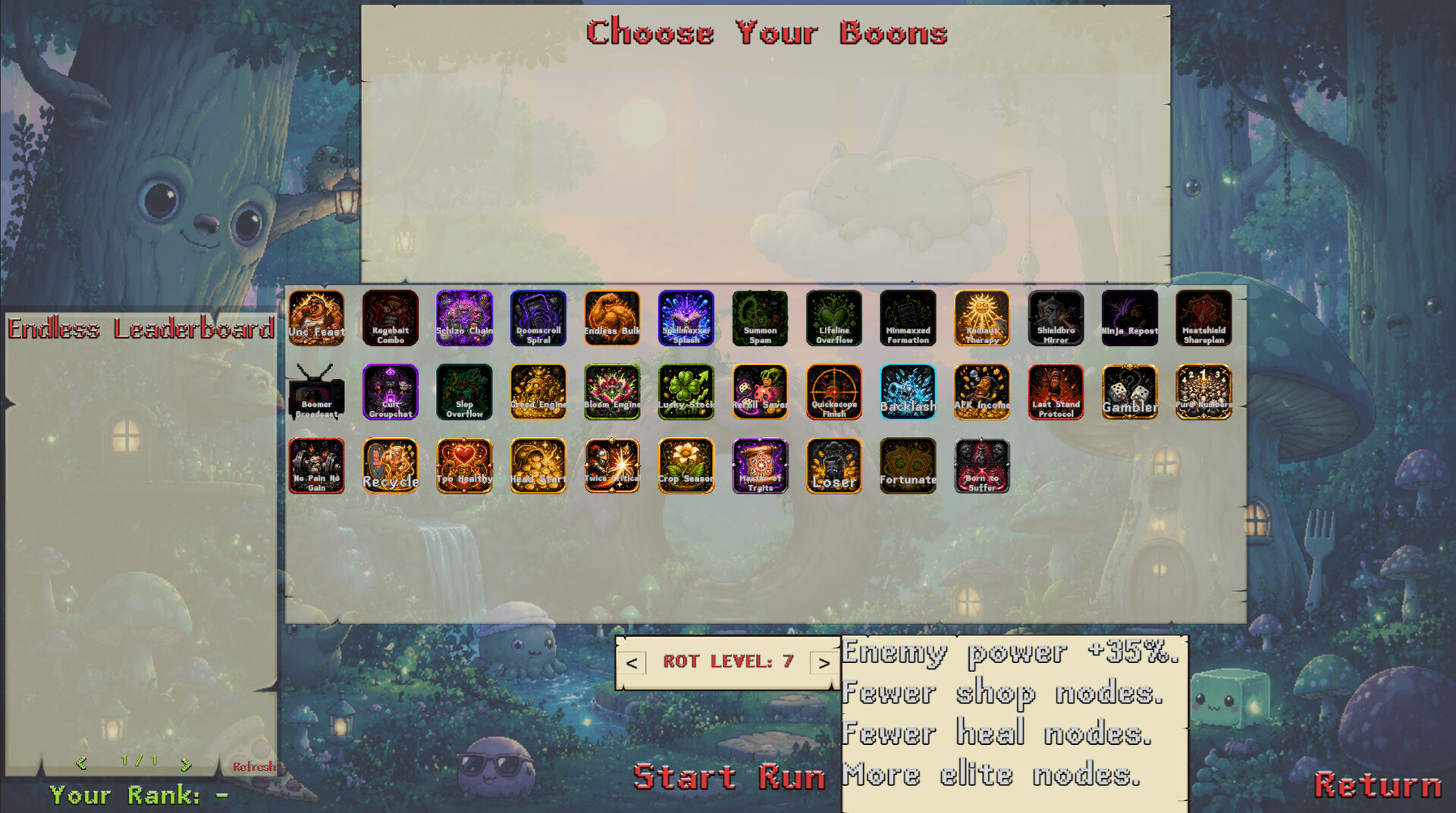 Brainrot Autobattler gameplay screenshot - unit shop